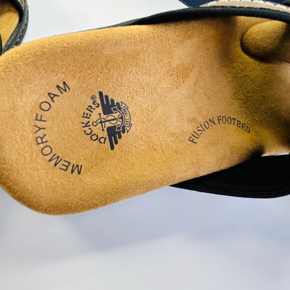 Dockers Sunland Slide Sandal Size 10M Brown Memory Foam Casual Outdoor Slide - Picture 11 of 12